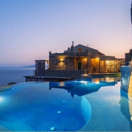 Апарт отель Aegean Castle Andros - Adults Only Agia Eleousa Экстерьер фото